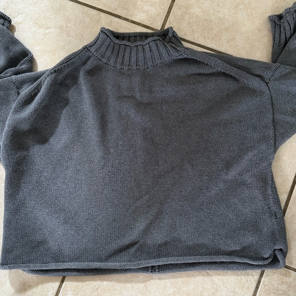 J. Crew Charcoal Gray 2025 Rollneck - Picture 4 of 5